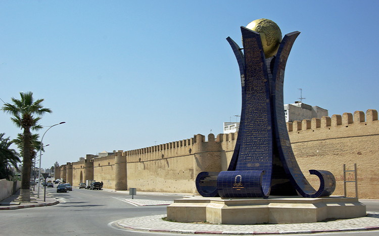 Walls of the medina, Kairouran