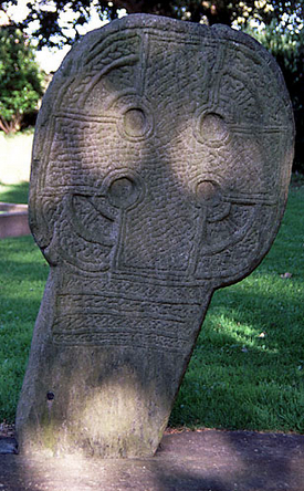 Wheel cross, Old Lonan Church