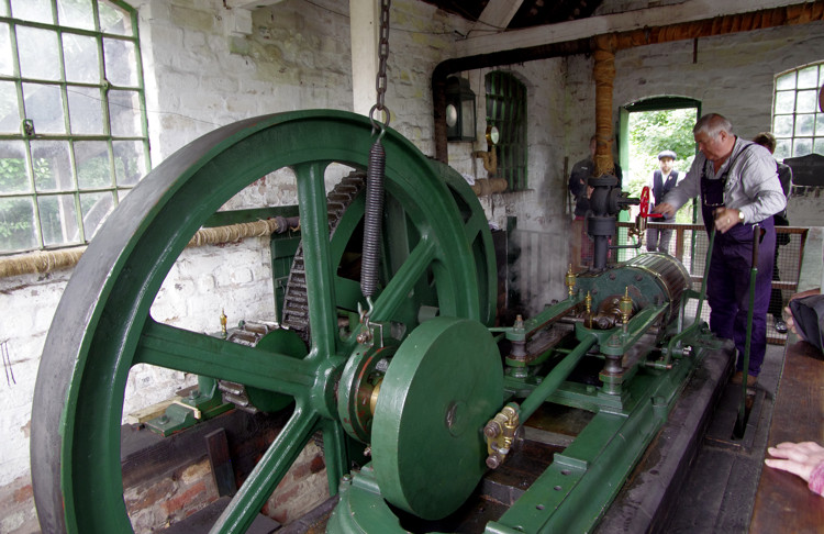 Winding house steam engine, Black Country Museum