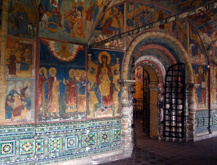 Yaroslavl, Church of Elijah the Prophet - west gallery
