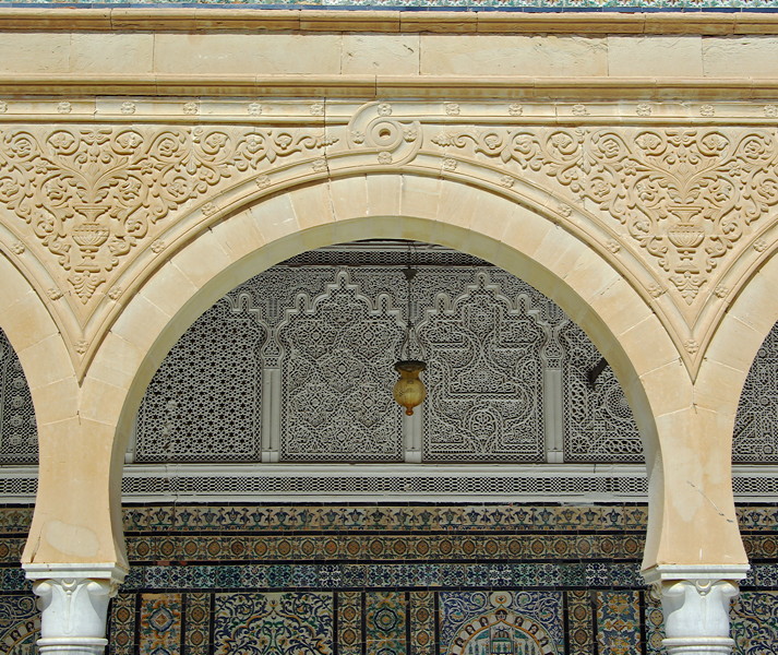 Zaouia of Sidi Sahab, Kairouran - decoration