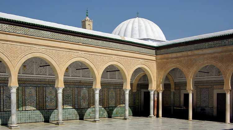 Zaouia of Sidi Sahab, Kairouran - second courtyard